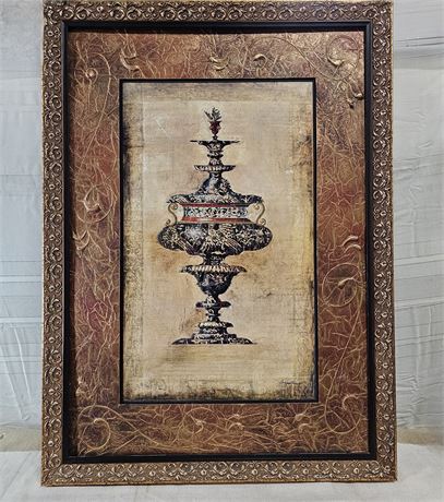 Vintage Antique Vase-Joseph Augustine Vasi-Ornate Print