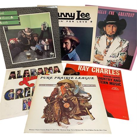 Country / Western Music Vinyl Records