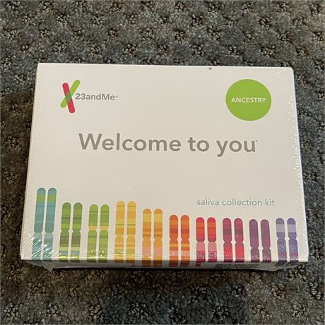 New in Box 23 and Me Ancestry Kit