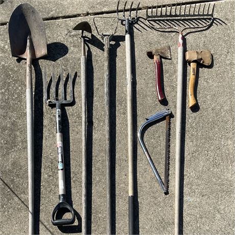 Lot of 9 Yard Tools