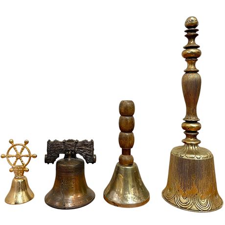 (4) Vintage Collectors Bells