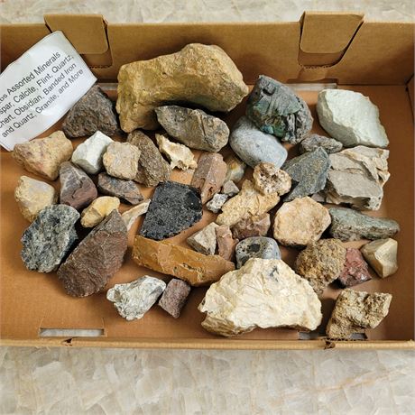 10 Pounds Assorted Rocks