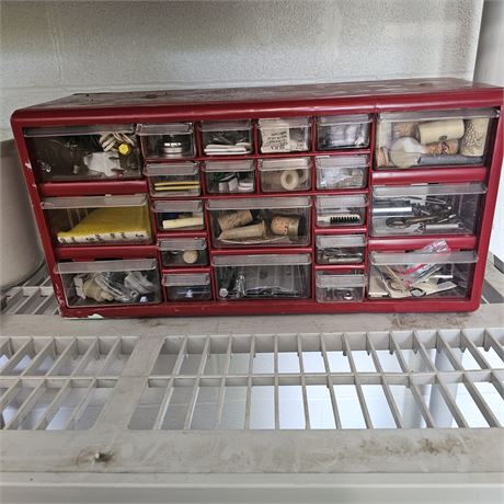 Parts Storage Hardware and Craft Cabinet