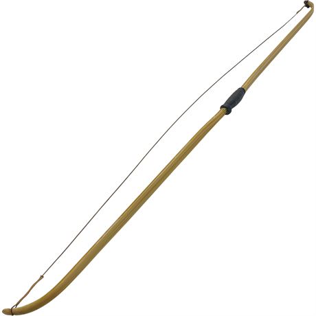 Vtg Laminated Wood Traditional Longbow