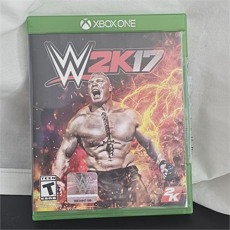 WWE 2K17 for Xbox One.