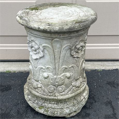 Old Concrete Pedestal