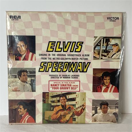 Elvis LSP-3989 "Speedway" Soundtrack Album Lp Vinyl Record Ft. Nancy Sinatra
