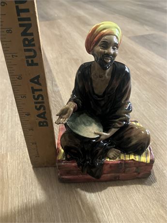 Royal Doulton Mendicant HN 1365, Street Beggar, Retired 1969 Made in England, Ha