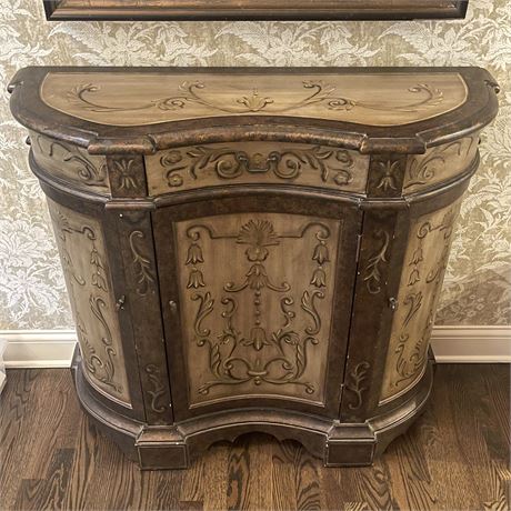 French Country Console Table with Storage