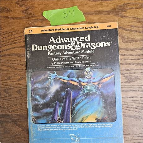 Dungeons Dragons Oasis of the White Palm