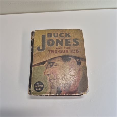 Vtg Buck Jones & The Two-Gun Kid 1937