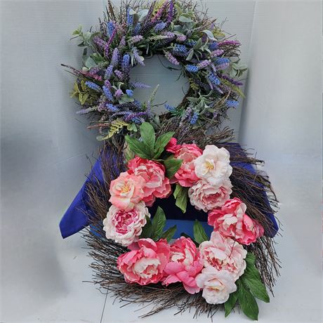Spring & Summer Decorative Floral Wreaths