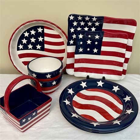 Patriotic 4th of July Serveware - Sonoma