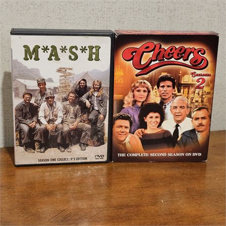 M*A*S*H Season 1 & Cheers Season 2 Complete Seasons