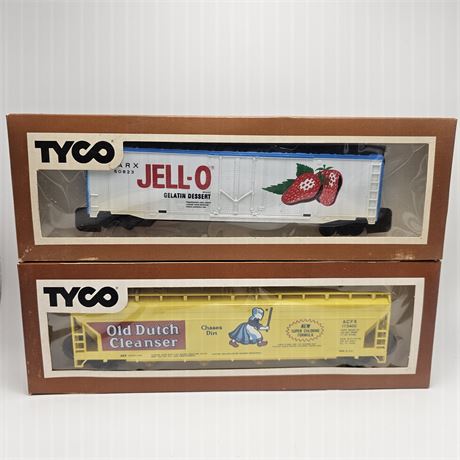Tyco HO Scale Old Dutch Cleanser No. 358 F & JELLO No.365 A