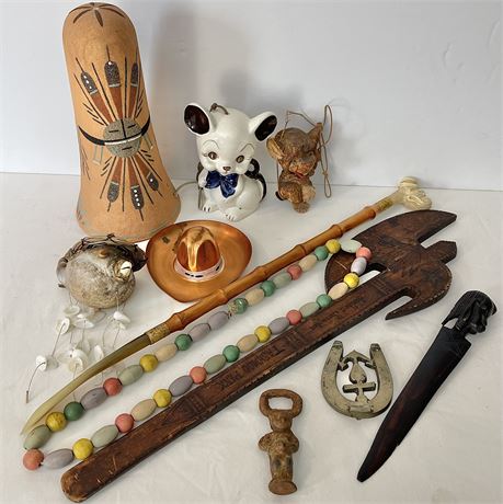 Collection of Unique Folk Art