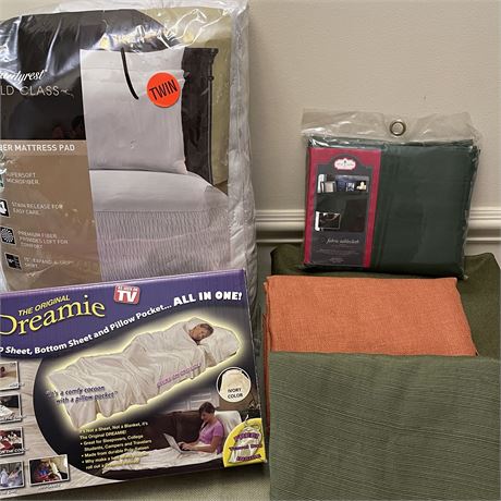 Linens - Twin Bedding and Table Cloths