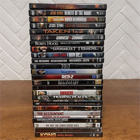 Stack of Misc. DVDs