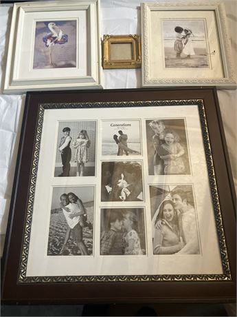assortment of frames (4)