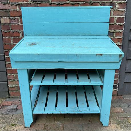 Hand Crafted Solid Wood Garden Stand