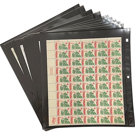 20 Stamp Sheets - Sports Edition