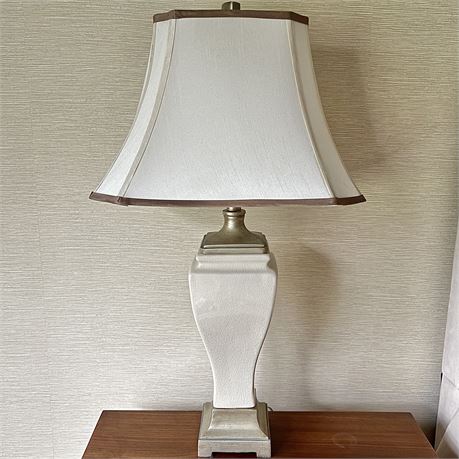 3-way Crackle Base Table Lamp