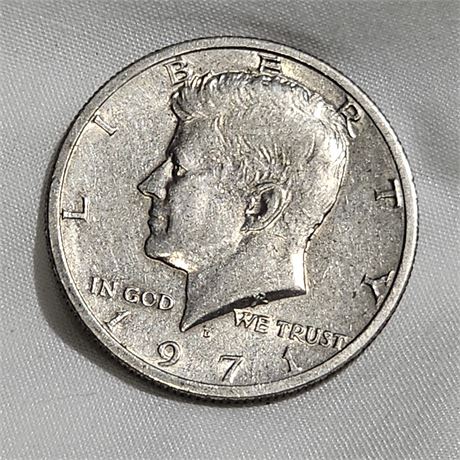 1971 D Kennedy Half Dollar