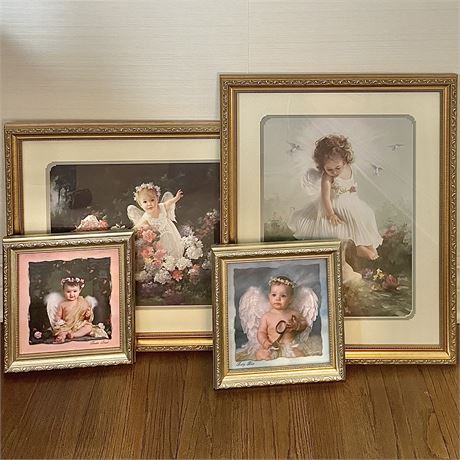 Framed Angelic Children Prints
