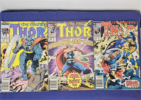 1987 & 88' Marvel Comics "The Mighty THOR" Comic Lot
