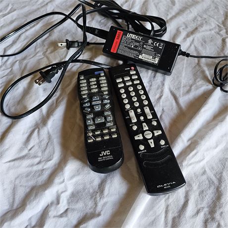 LITEON AC Adapter for a Technicolor 9865. There are also two remote controls: o