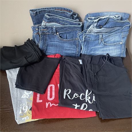 Ladies Clothing Lot - Size L, XL, and 12/13
