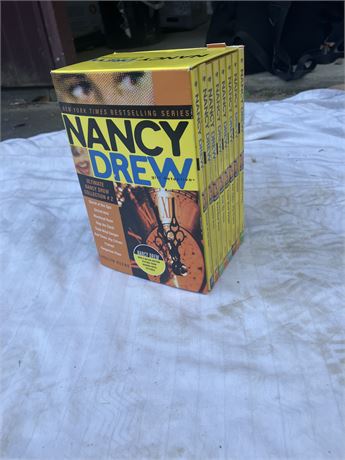 Box set of the "Nancy Drew: Girl Detective" book series,