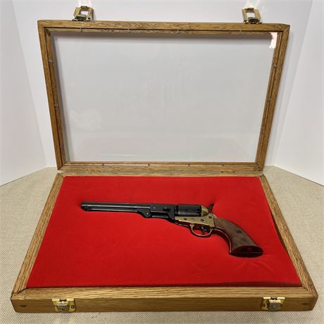 Denix Colt 1851 Navy Revolver Non-Firing Replica in Display Box