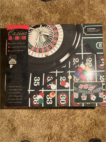 Casino Cache game set