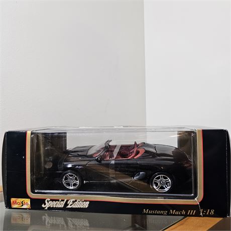 Maisto Mustang Mach III Special Edition 1/8th Scale Die Cast *NOS*