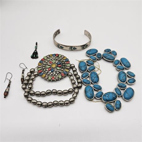 Navajo Style Jewelry Lot