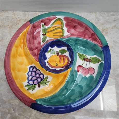 Colorful Chip and Dip Tray