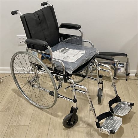 Invacare Wheelchair with New Posey Seating System and Replacement Arm Rests