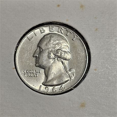 1964 Washington Quarter. Silver