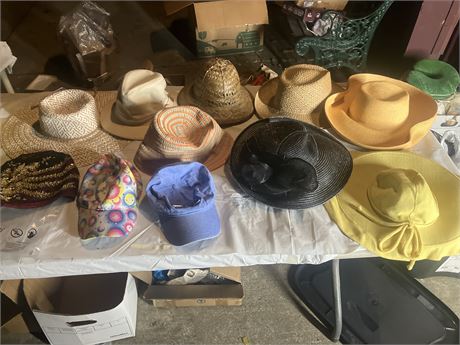assorted hats (11)