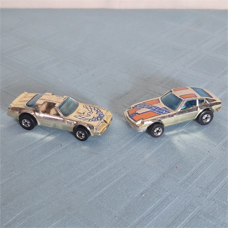 HotWheels '77Hotbird & '76Datsun