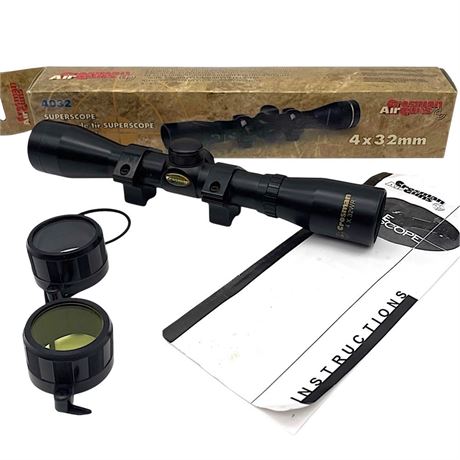 Crosman Airguns 4x32mm Rifle Scope w/ Original Box