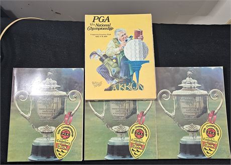PGA Champ Books 1955 & 1957