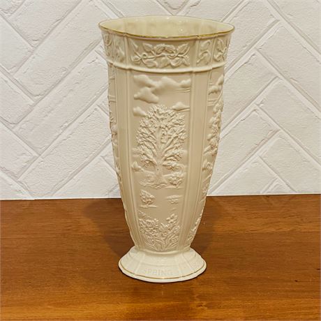 Lenox Porcelain Four Seasons Large Presentation Vase