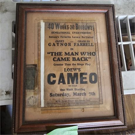1925 play poster