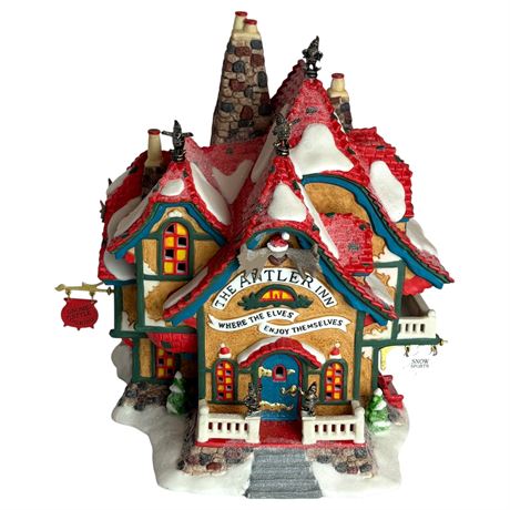 2002 Heritage Village Collections North Pole Series w/ Original Shipping Box