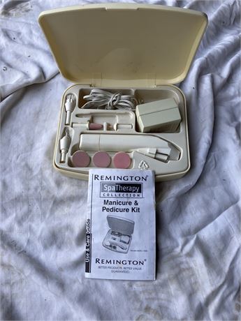 Remington Spa Therapy Collection Manicure & Pedicure Kit.