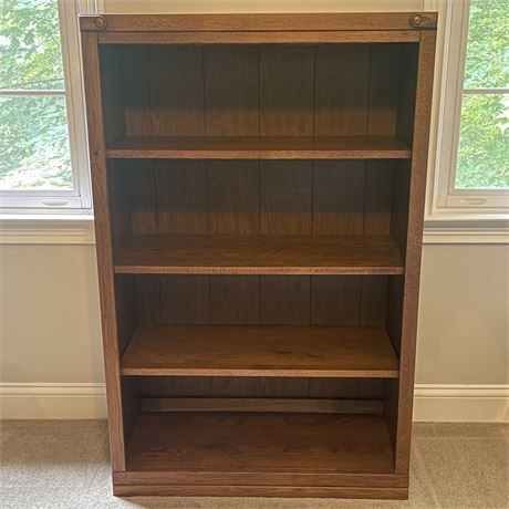 Very Solid 4 Tier Wooden Bookshelf