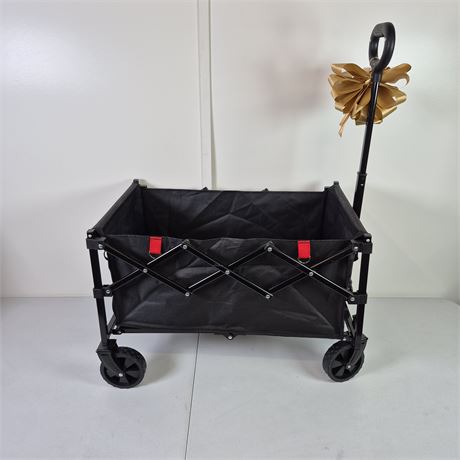 New Yacona Collapsible Utility Wagon Heavy‑Duty Folding Outdoor Cart