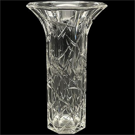 Waterford Marquis Cut Crystal Ceylon 9" Vase w/ Original Box